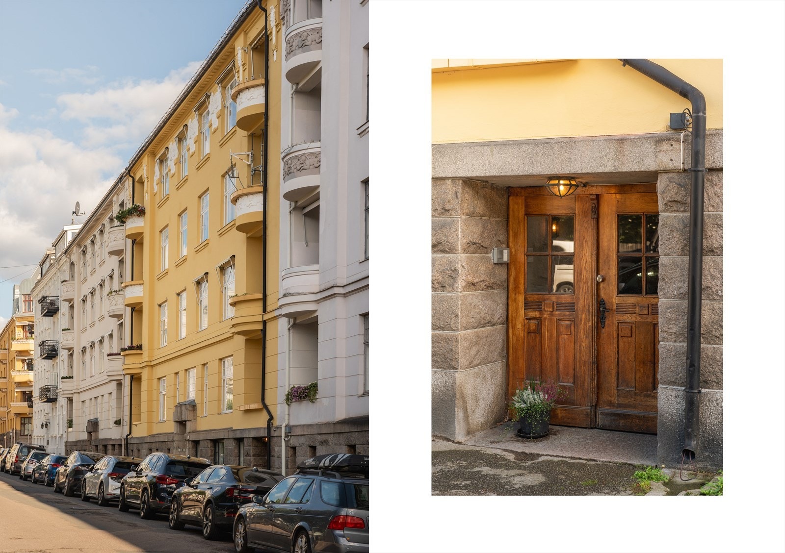 Velholdt og vakker bygård på beste Frogner. Leiligheten har egen inngang via portrom Galleribilde