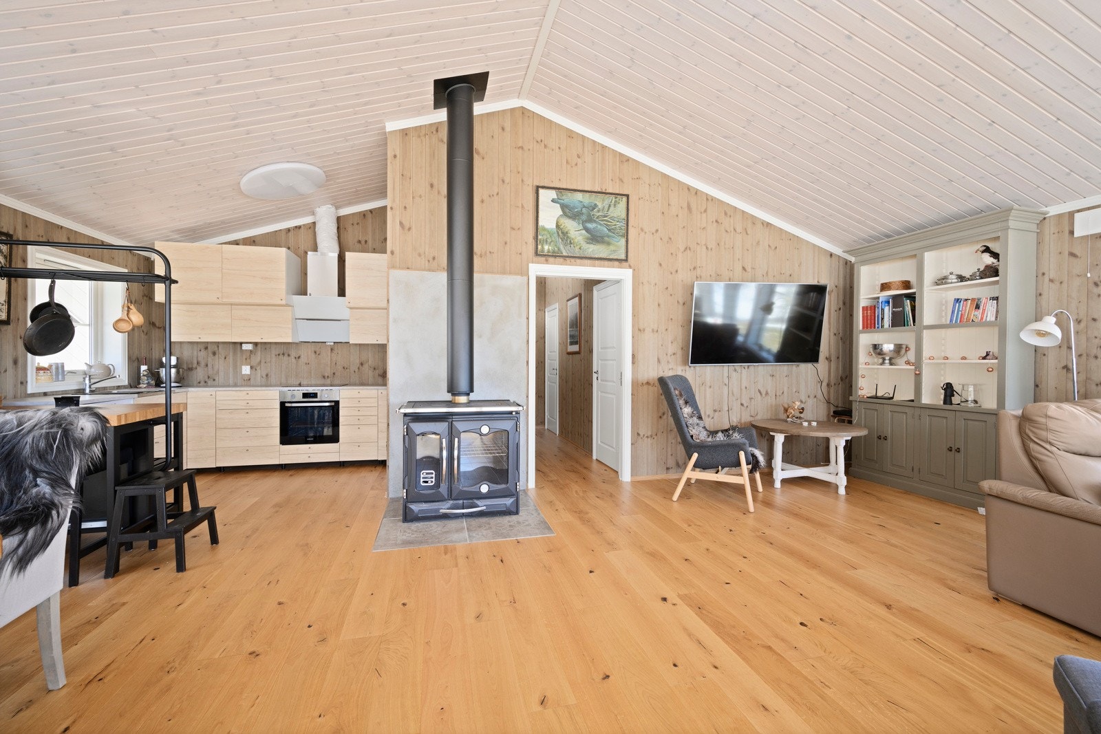 Stue og kjøkken Galleribilde