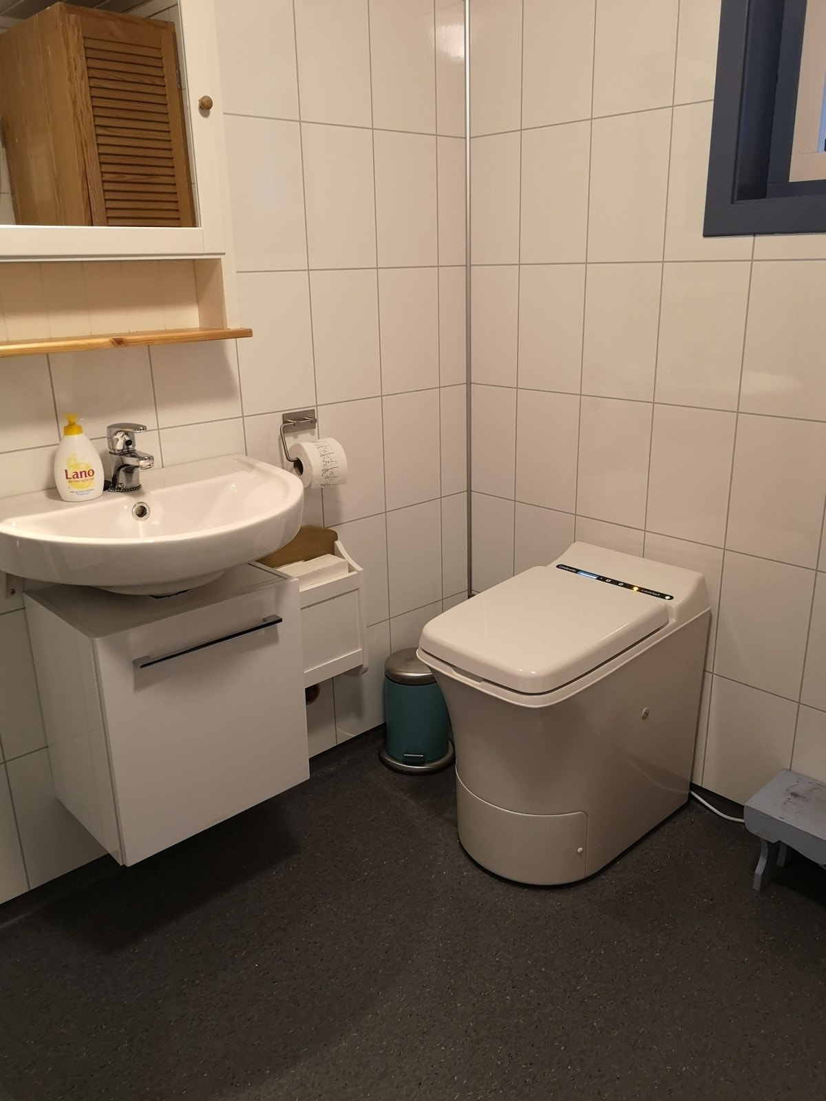 Forbrenningstoalett. Galleribilde