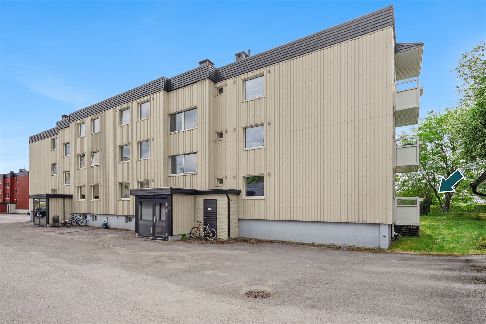 Sentral beliggenhet et steinkast fra KUSK og med kort vei til sentrum Galleribilde