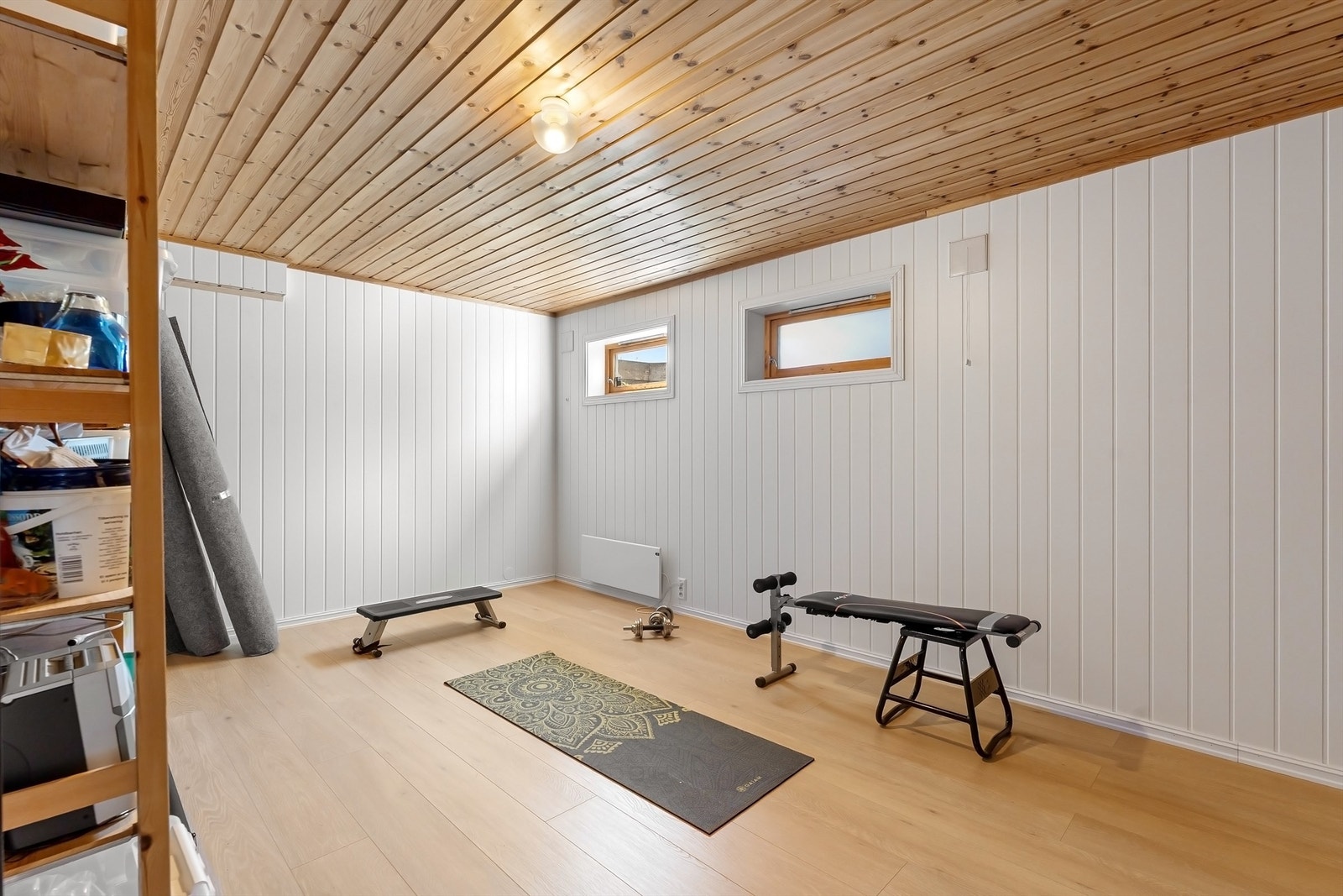 Innredet rom med flere bruksmuligheter Galleribilde