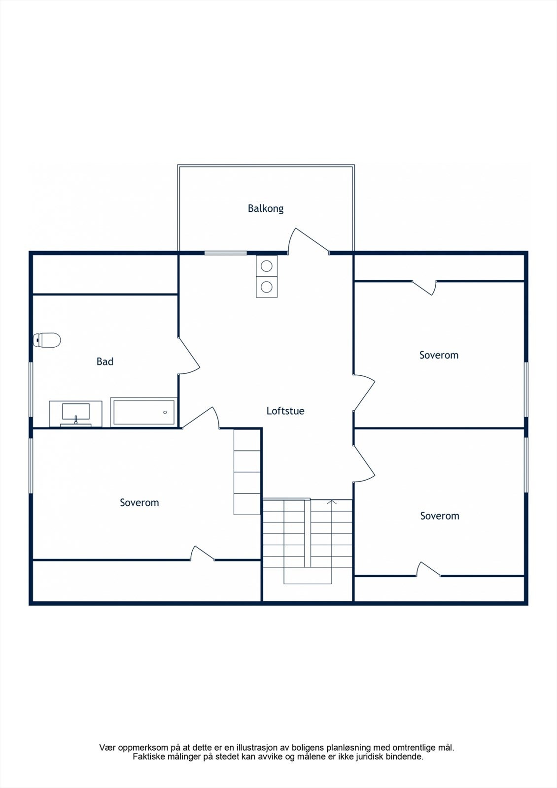 Plantegning - Annen etasje Galleribilde