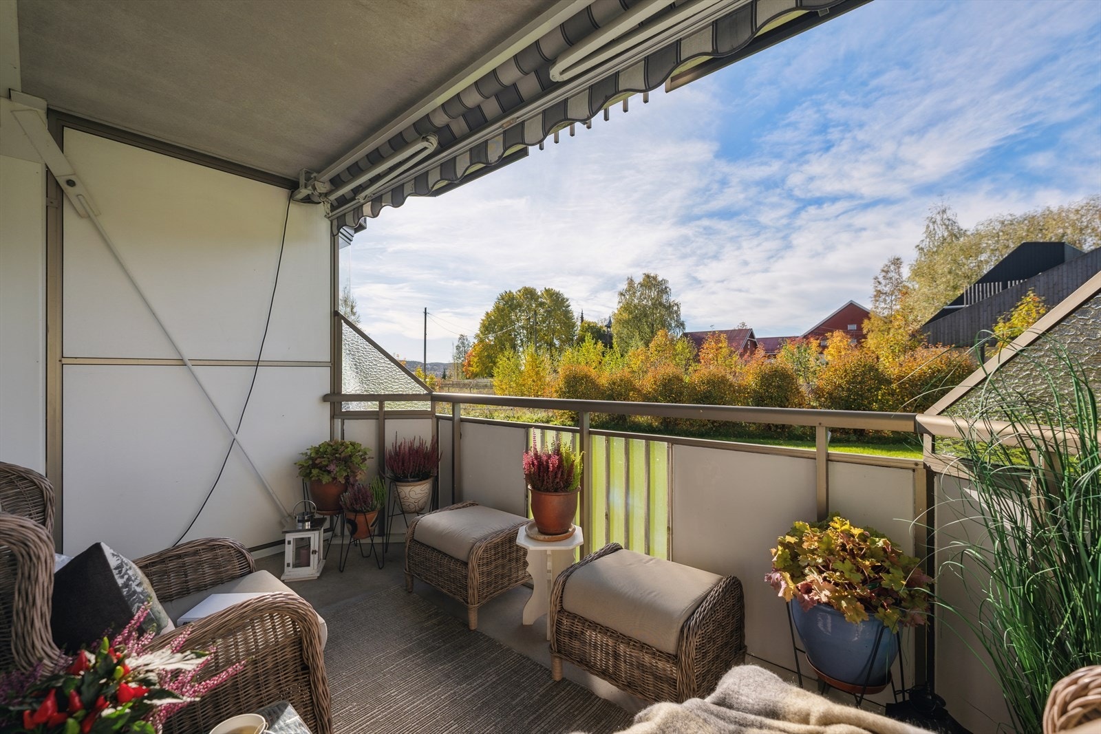 Her kan du nyte varme, solrike sommerdager i trivelige omgivelser. Galleribilde