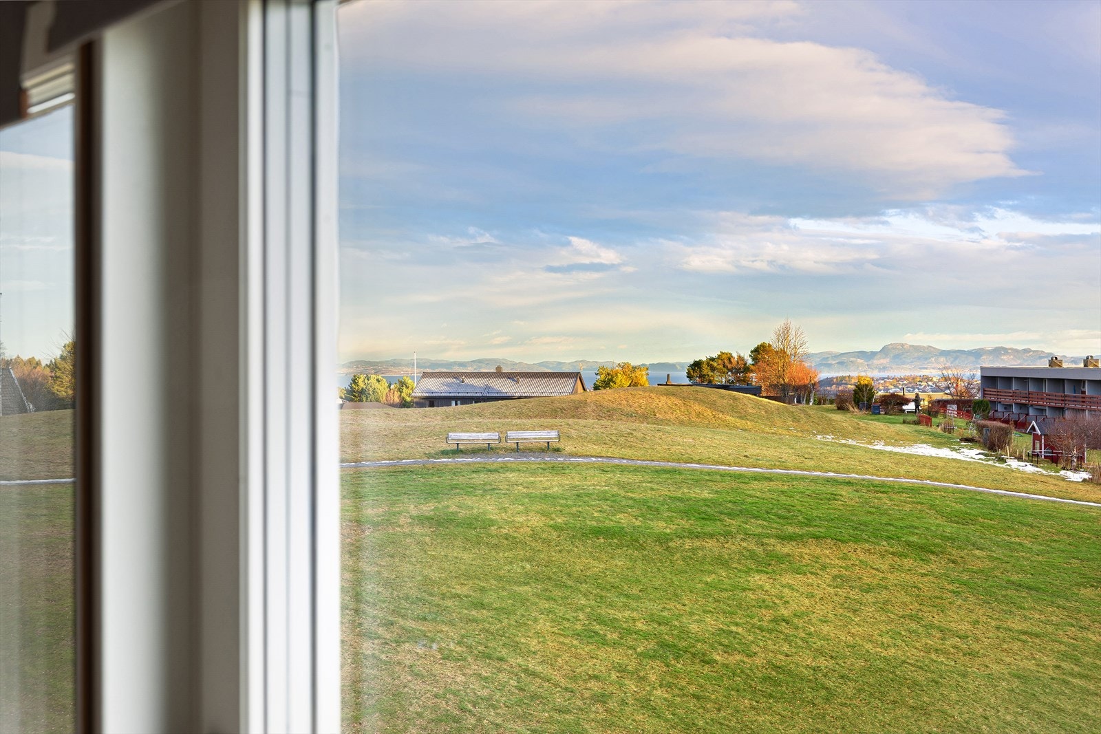 Utsikt fra soverommet. Galleribilde