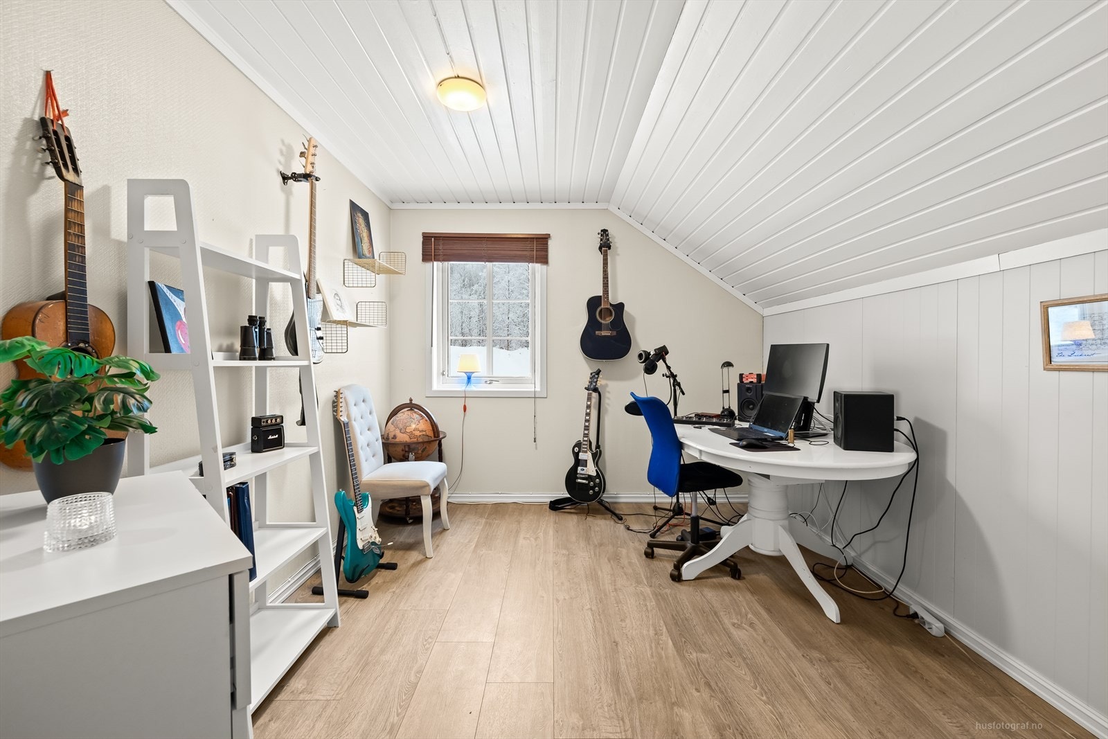 Innredet soverom. Galleribilde