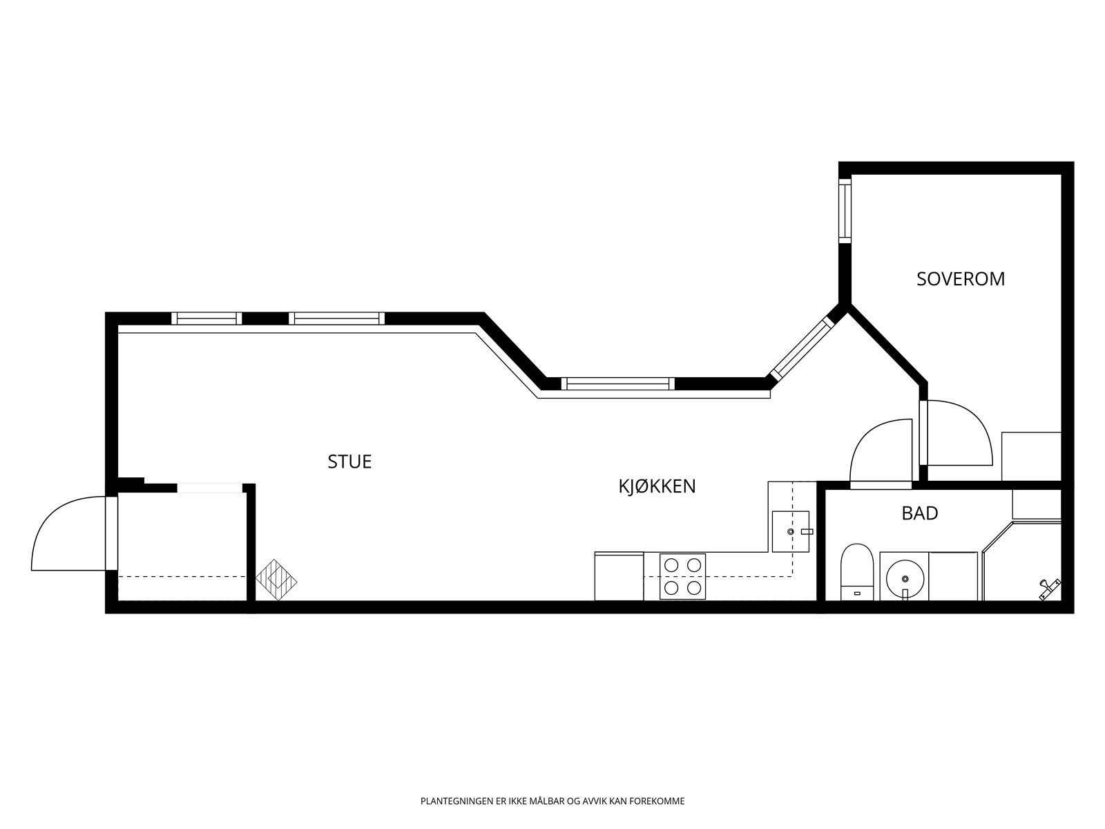 Plantegning. Galleribilde