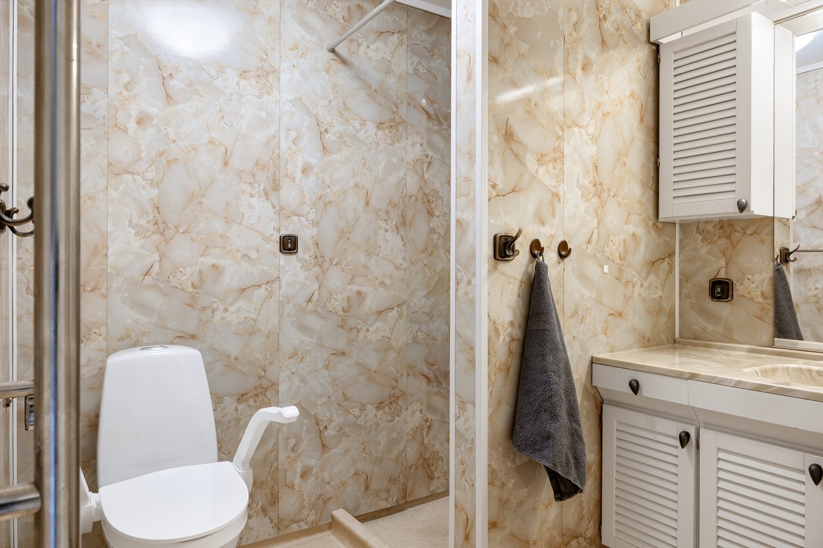 Rommet har behov for oppgradering for å møte dagens standard. Galleribilde