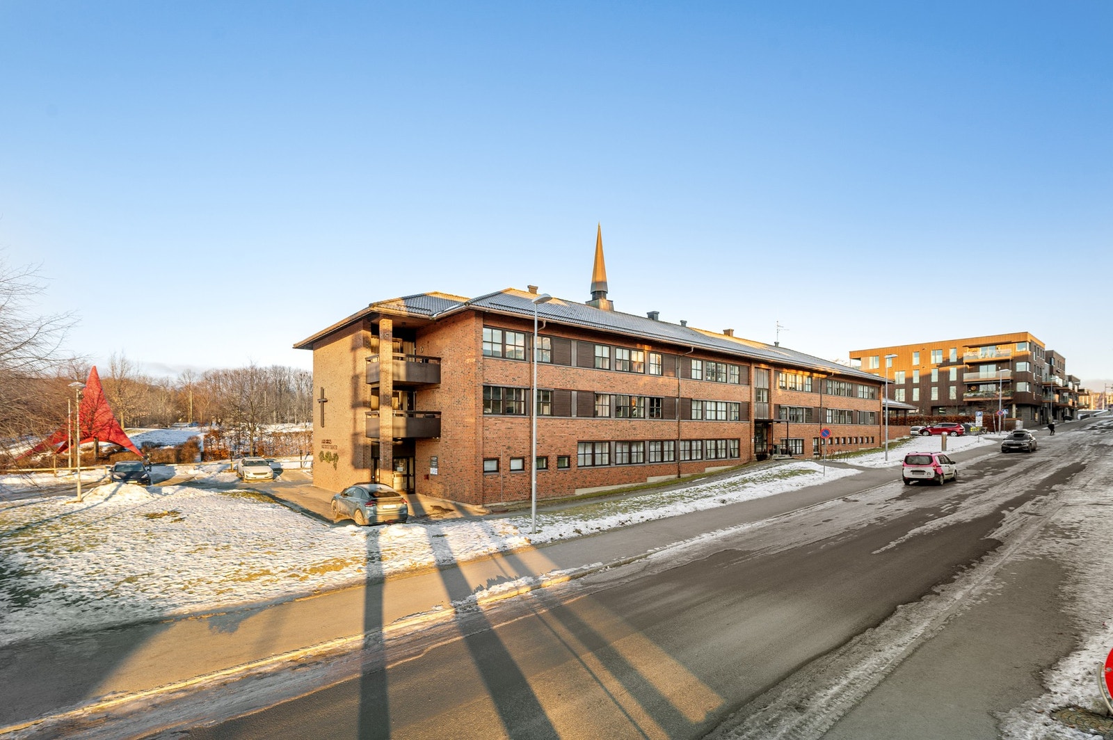 Leiligheten ligger i en høy 1.etg uten innsyn. Galleribilde