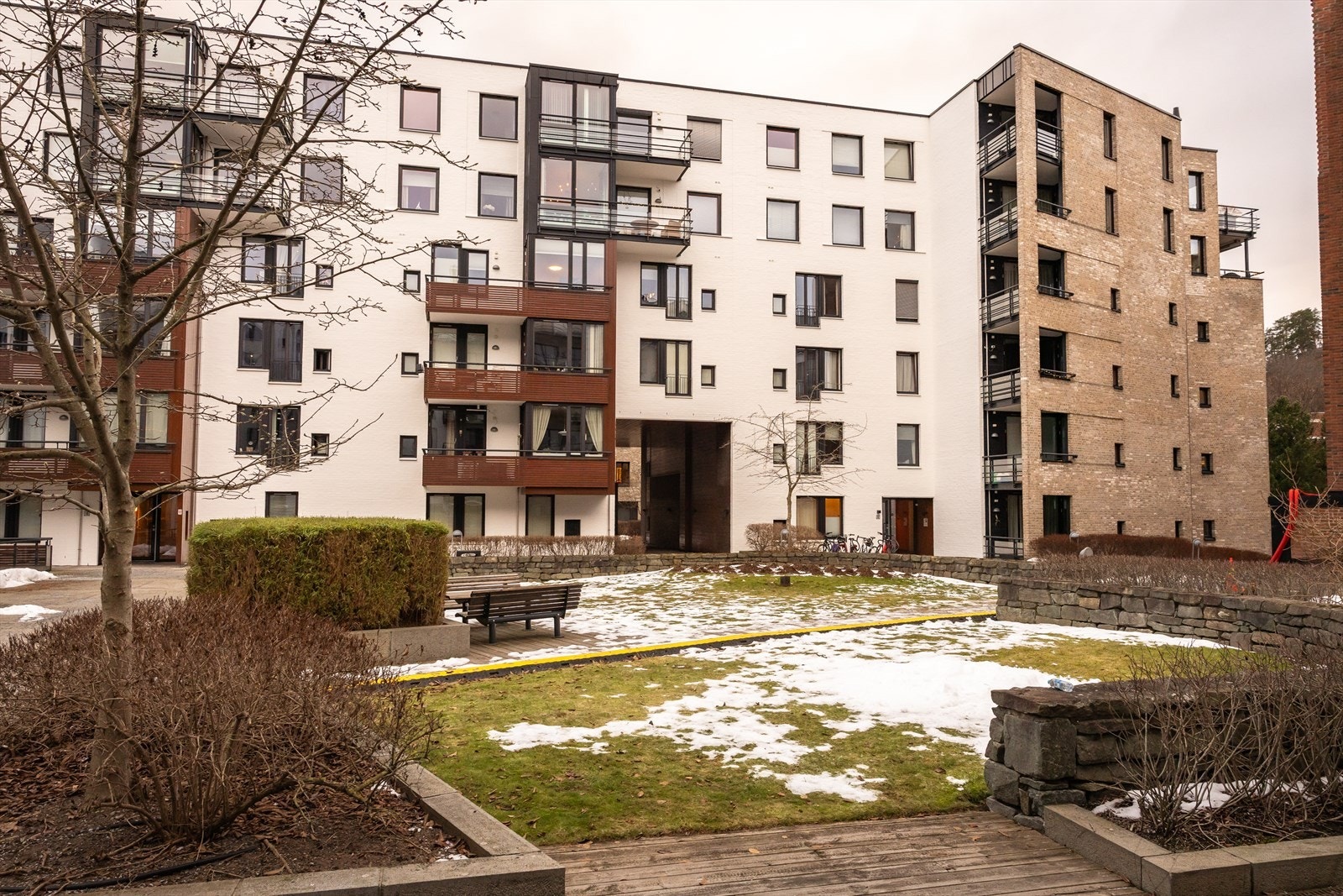 Hyggelige og pent opparbeidede fellesområder. Galleribilde