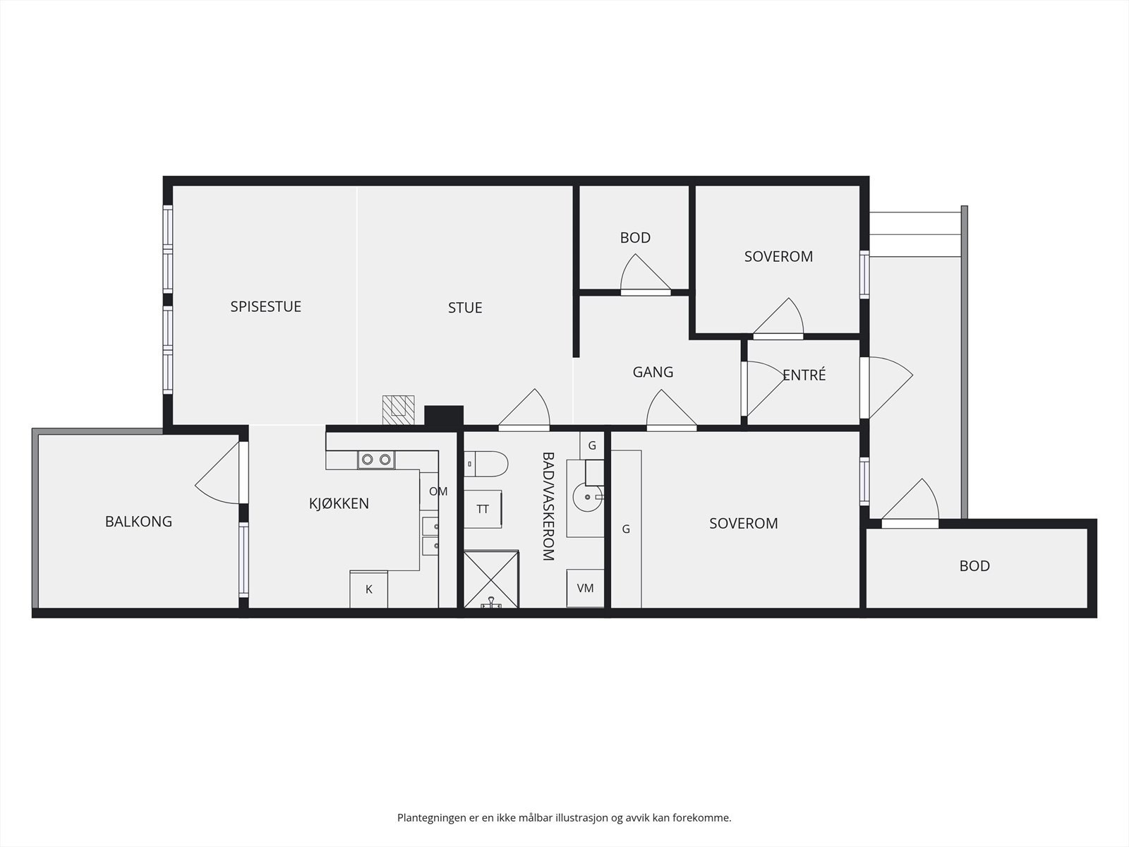 Plantegning 2. etasje. Galleribilde