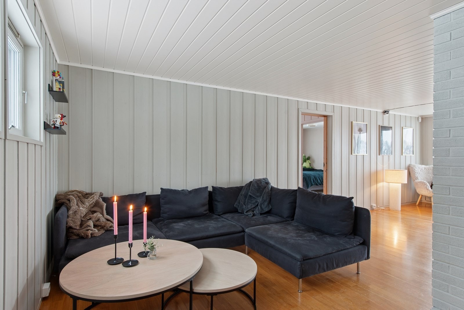 God plass til å møblere i flere soner. Galleribilde