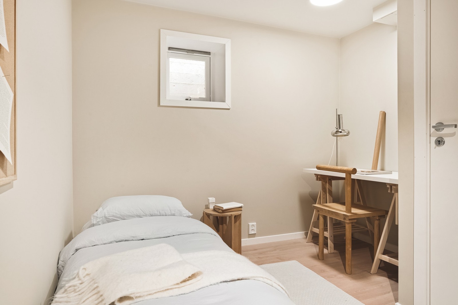 Kan benyttes som gjesterom, kontor eller hobbyrom. Galleribilde