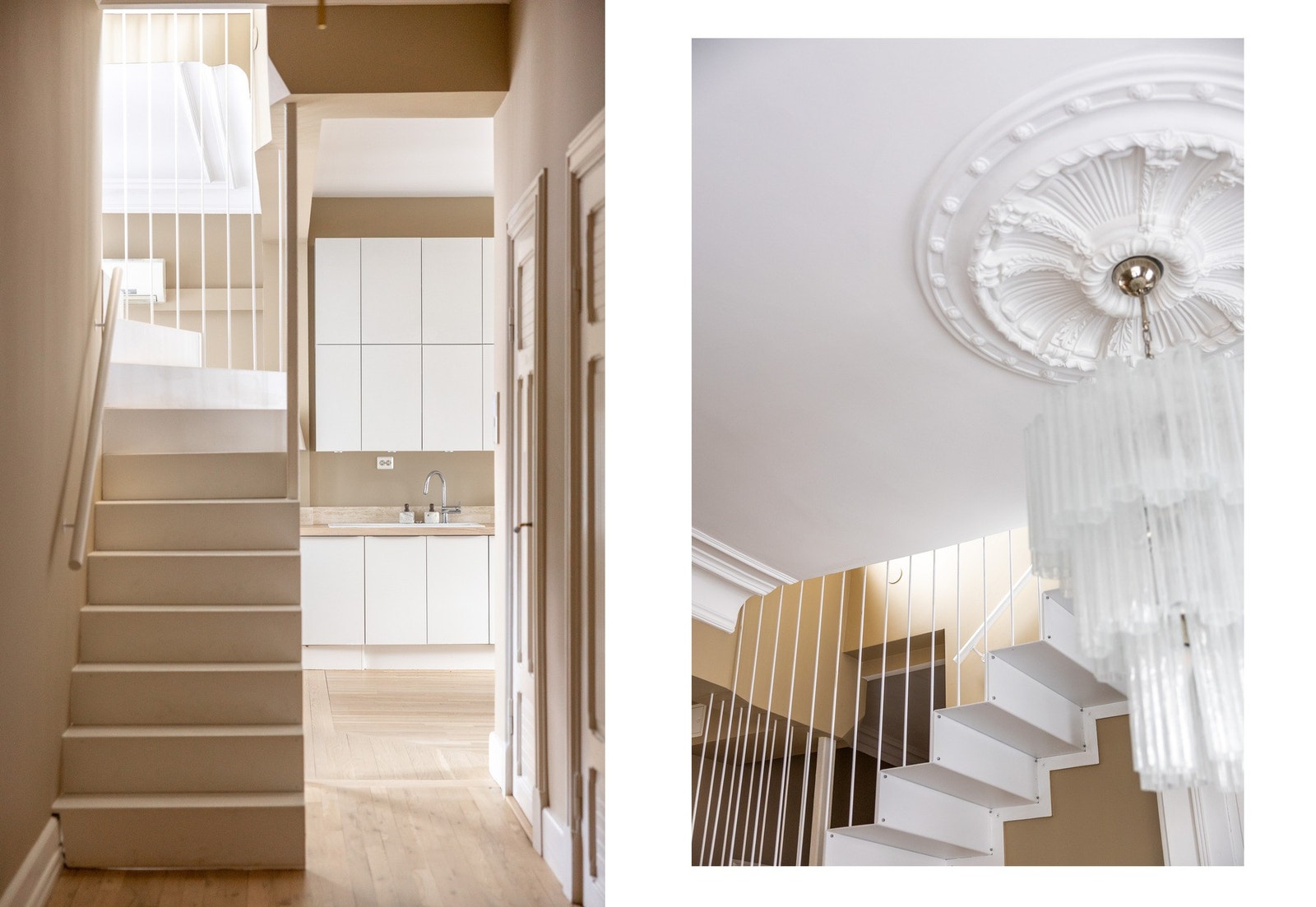 Vi begynner i 3. etasje - eksklusive detaljer. Galleribilde