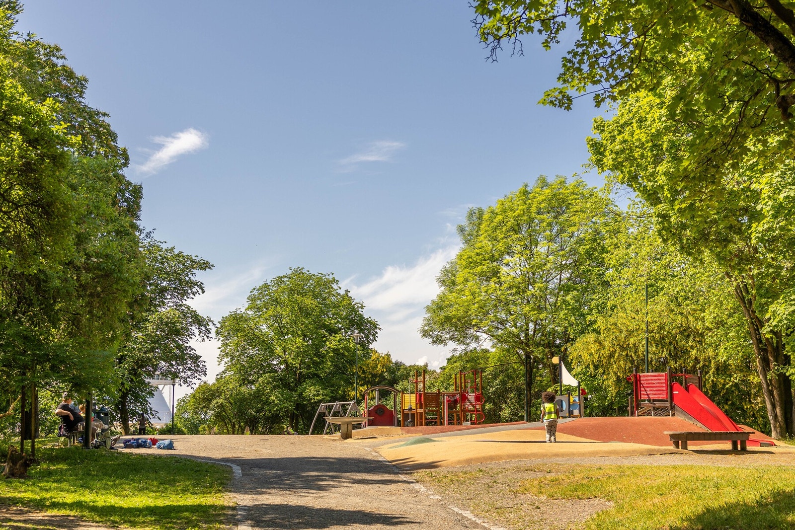 Skarpsnoparken. Galleribilde