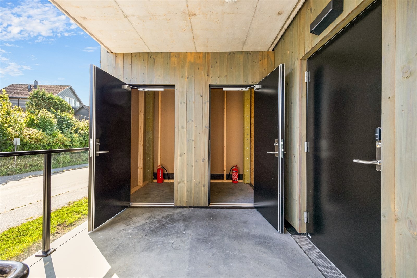 Sportsbod på samme etasjeplan medfølger. (Bildet er fra tilsvarende boder i 3. etg.) Galleribilde