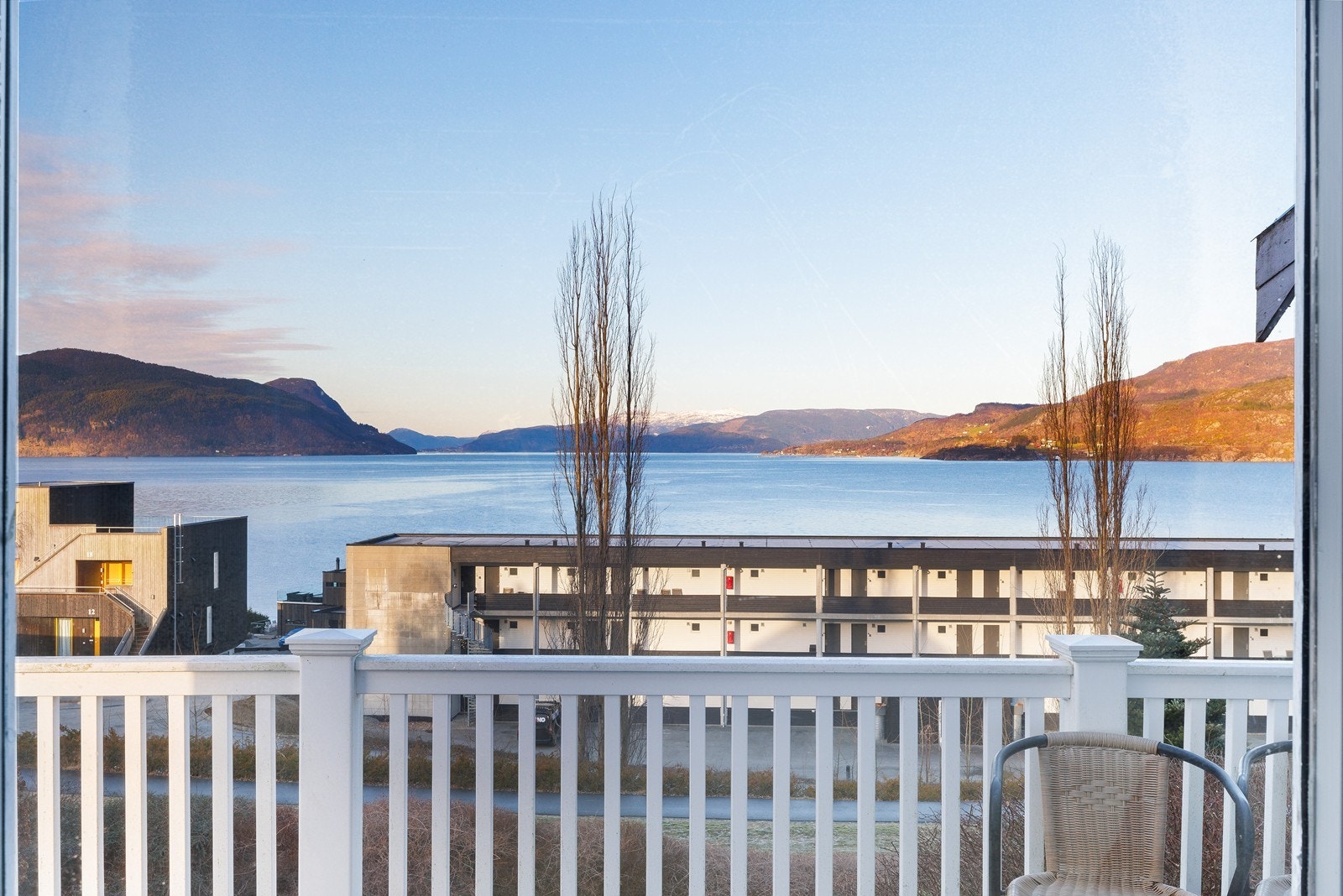 Utsikt fra stuevinduet! Galleribilde