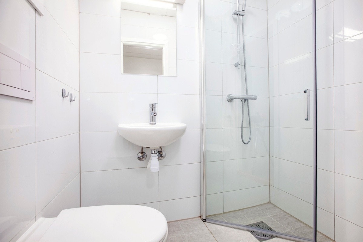 Eget bad/toalett. Galleribilde