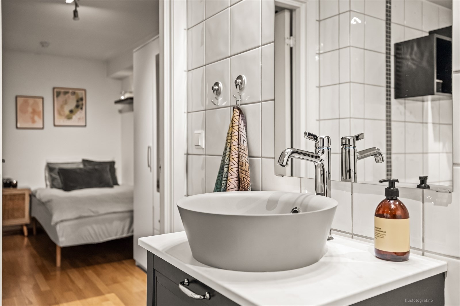 Varmtvann er inkludert i felleskostnadene. Galleribilde