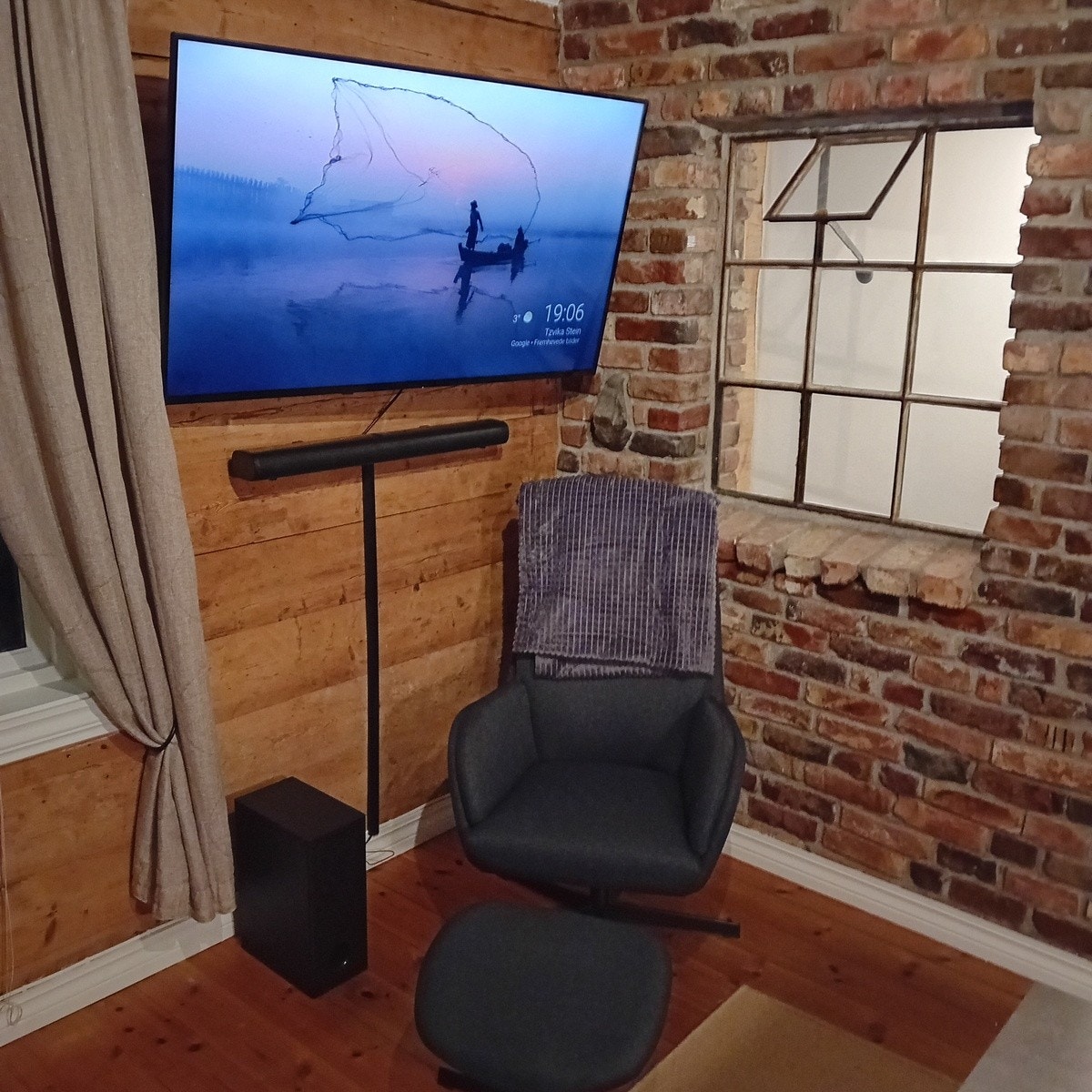 Nytt Smart TV koblet til Lyse. Altiboks med fimkanaler. Galleribilde