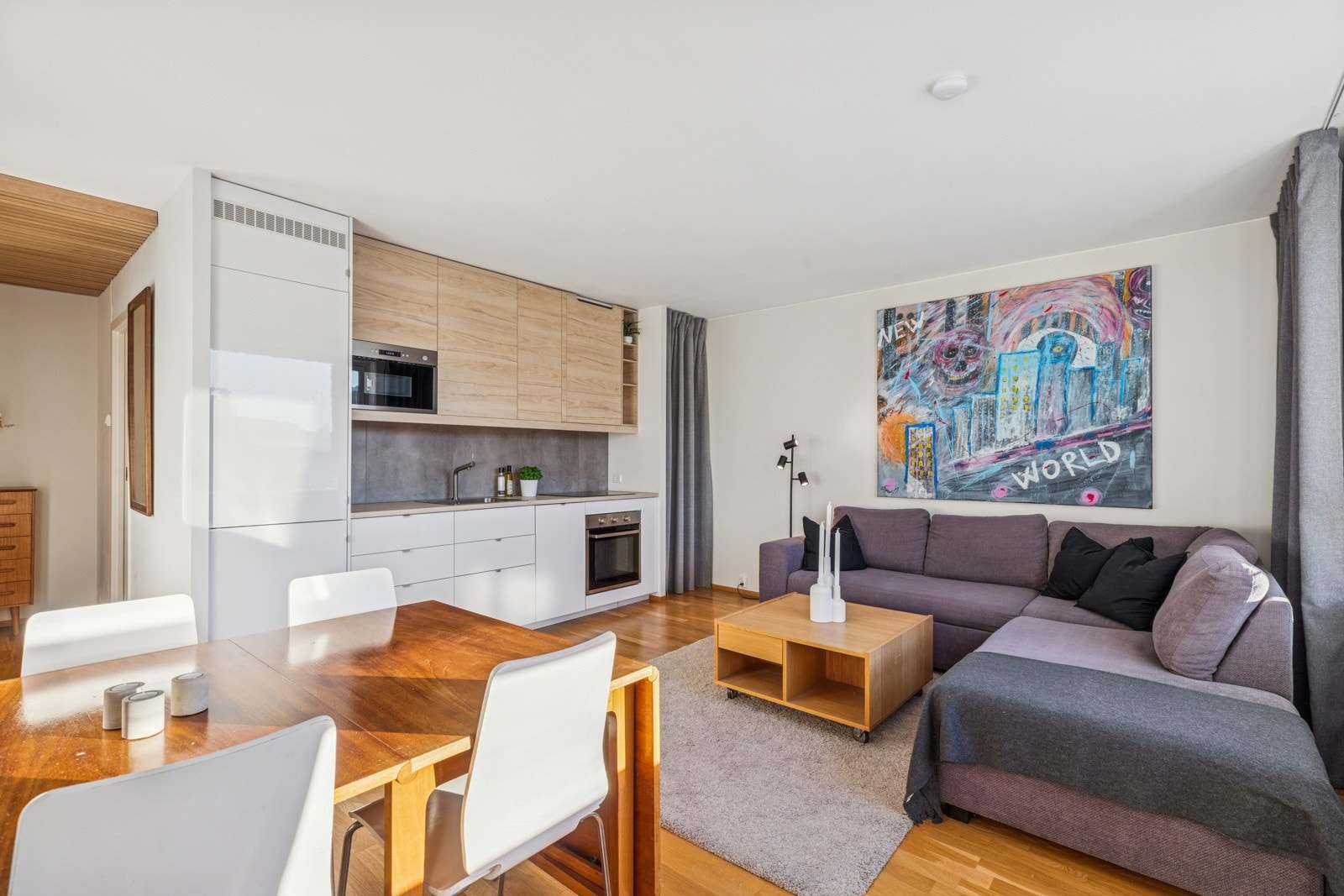 Stue og kjøkken Galleribilde