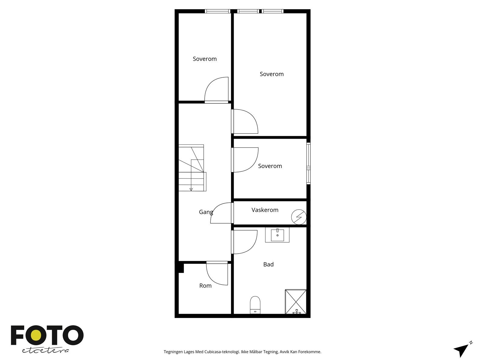 Planløsning underetasje. Galleribilde