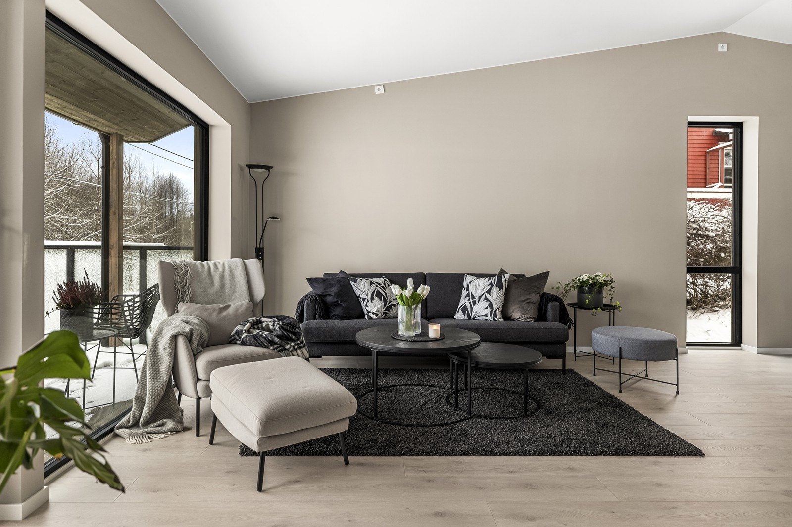 Balansert ventilasjon sørger for et sunt og behagelig inneklima i hele boligen. Galleribilde