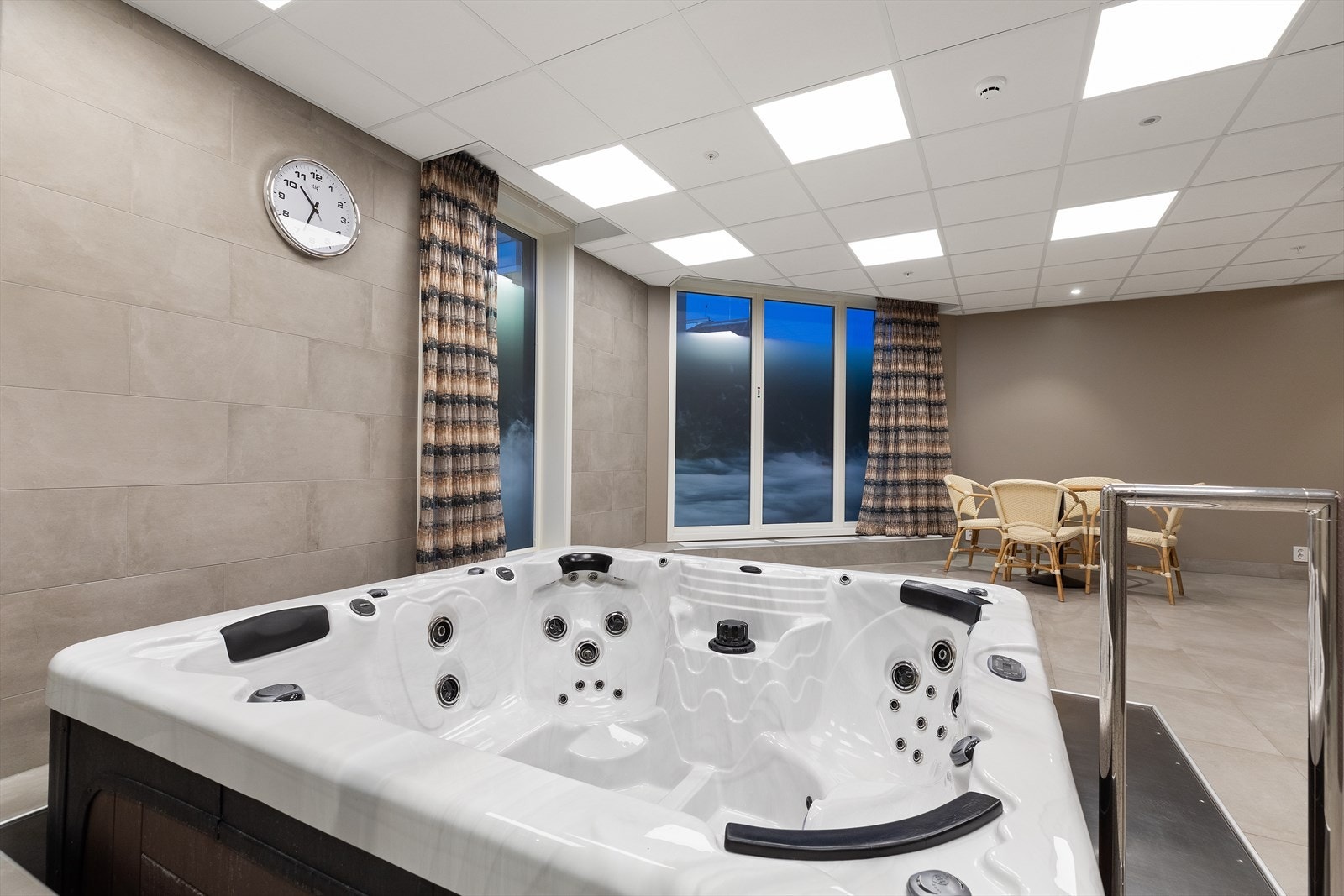 Med både boblebad og badstue Galleribilde