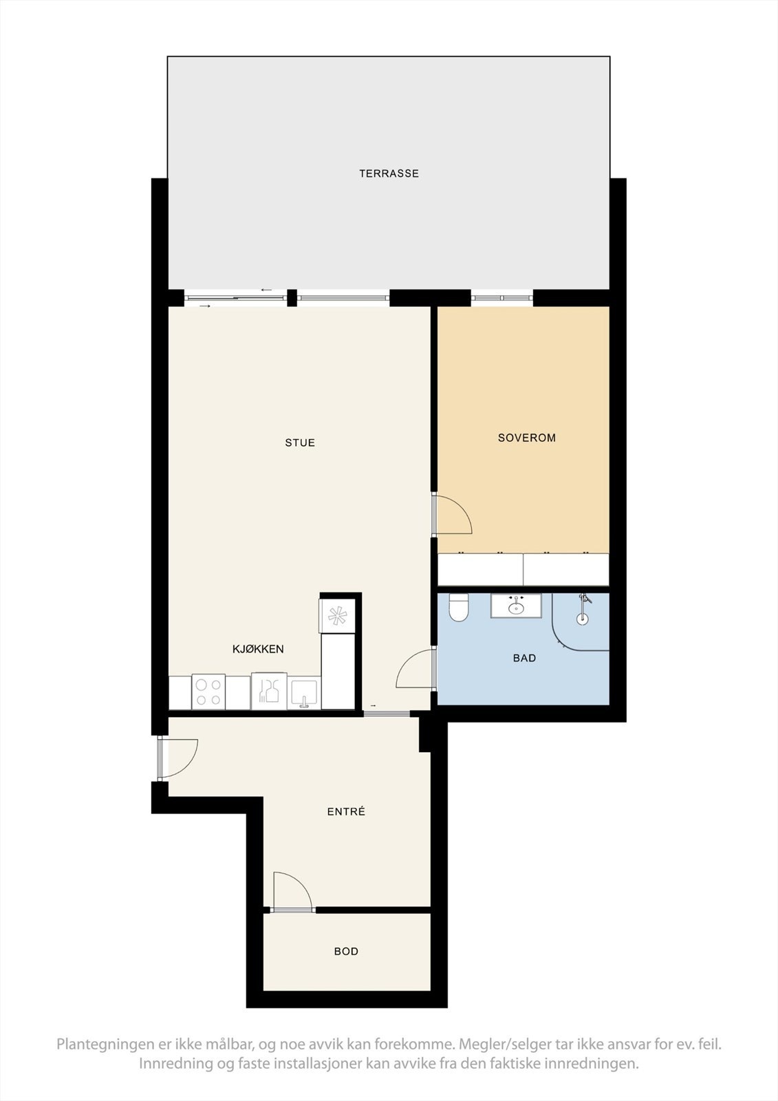 Plantegning. Galleribilde