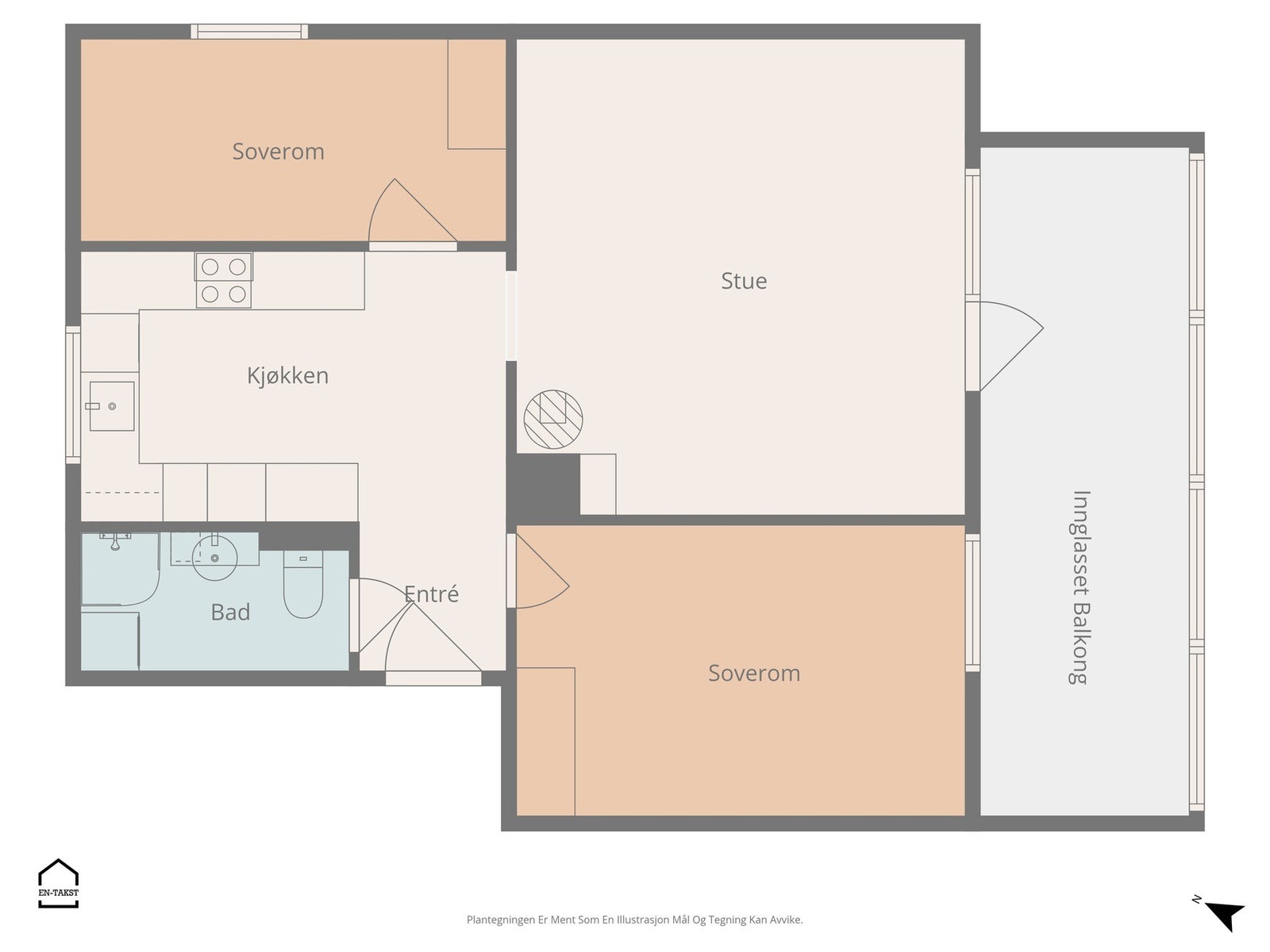 Plantegning. Galleribilde