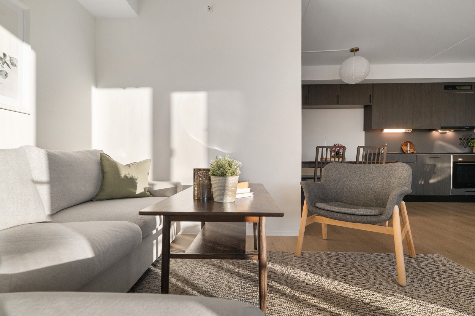 Lun og koselig sofakrok. Galleribilde