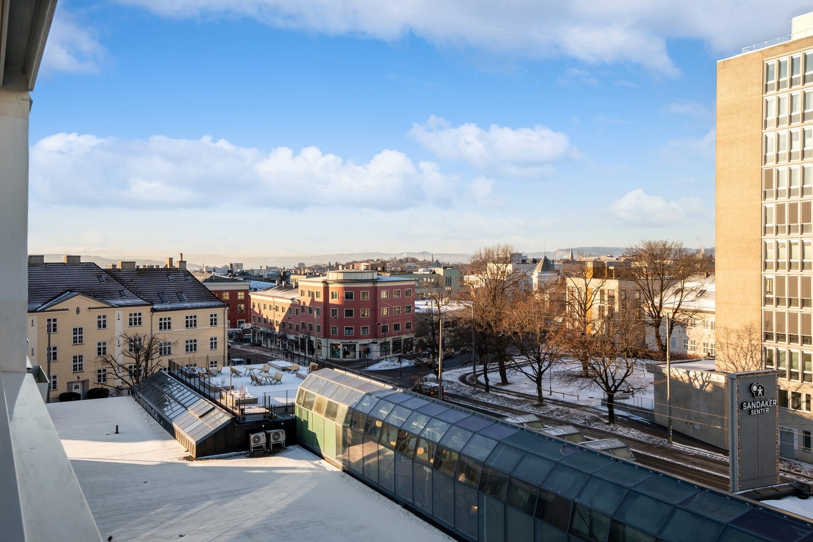 Toppen av Torshov! Her kan man nyte utsikten til det fulle! Galleribilde