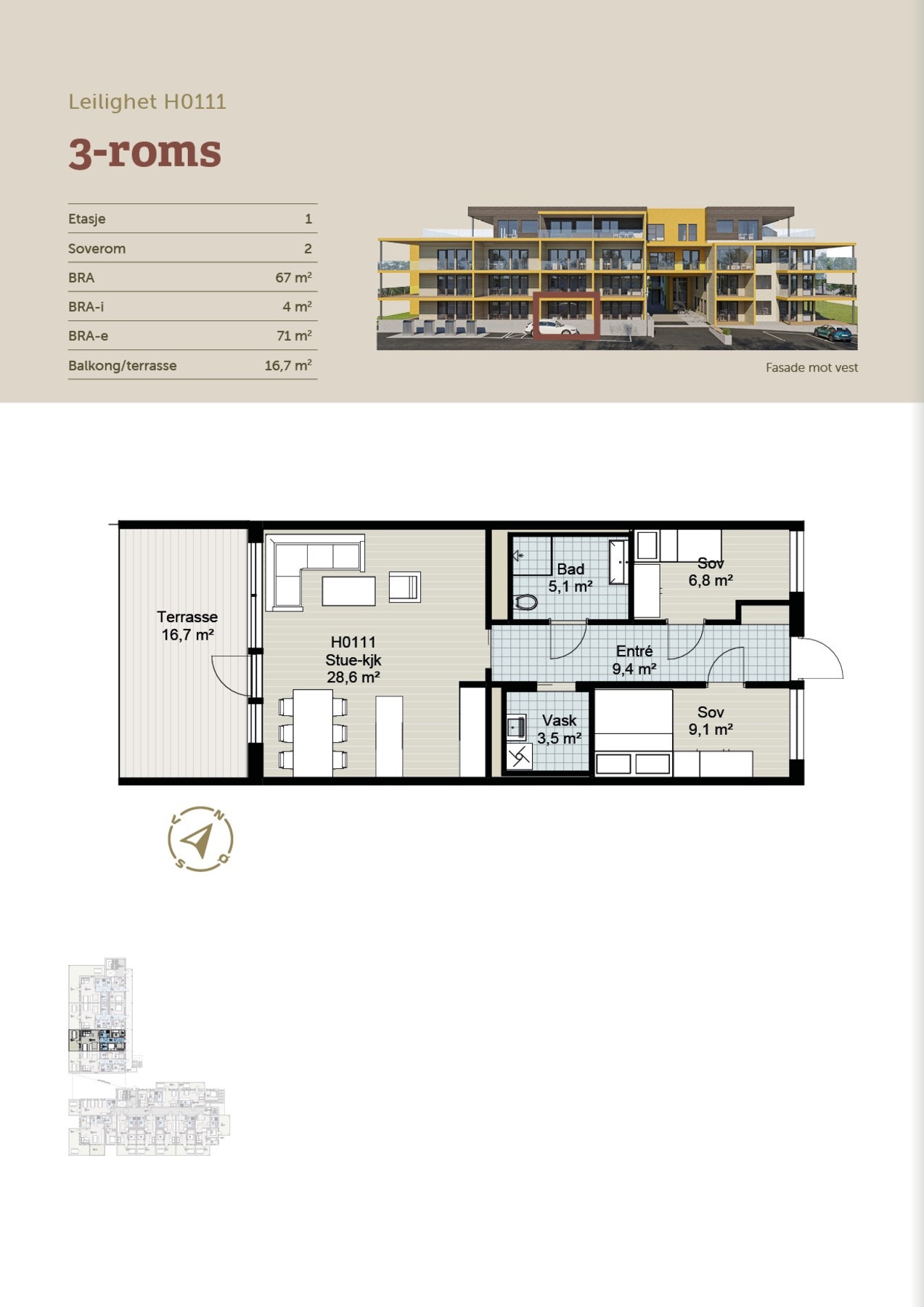 Planskisse Galleribilde