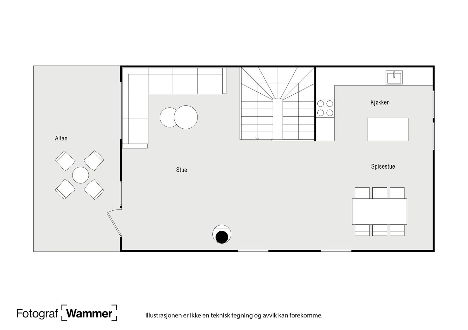 Plantegninger for 2. etasje Galleribilde