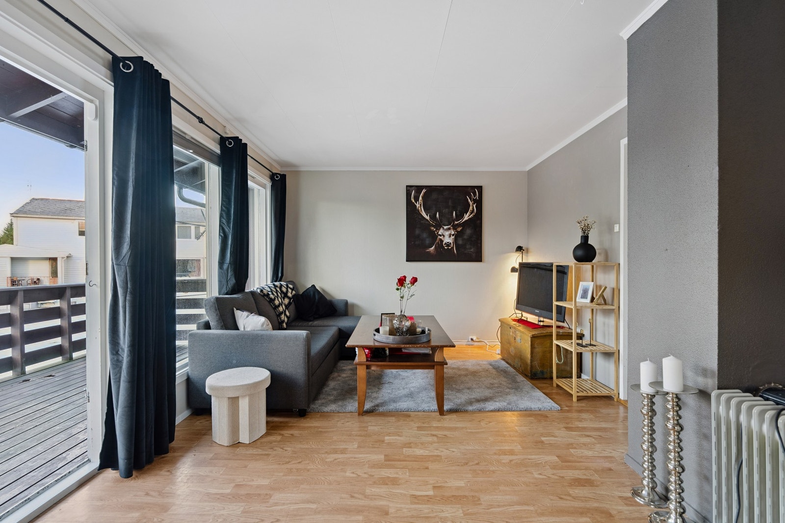 Fra stue er det utgang til veranda på ca. 7 kvm Galleribilde