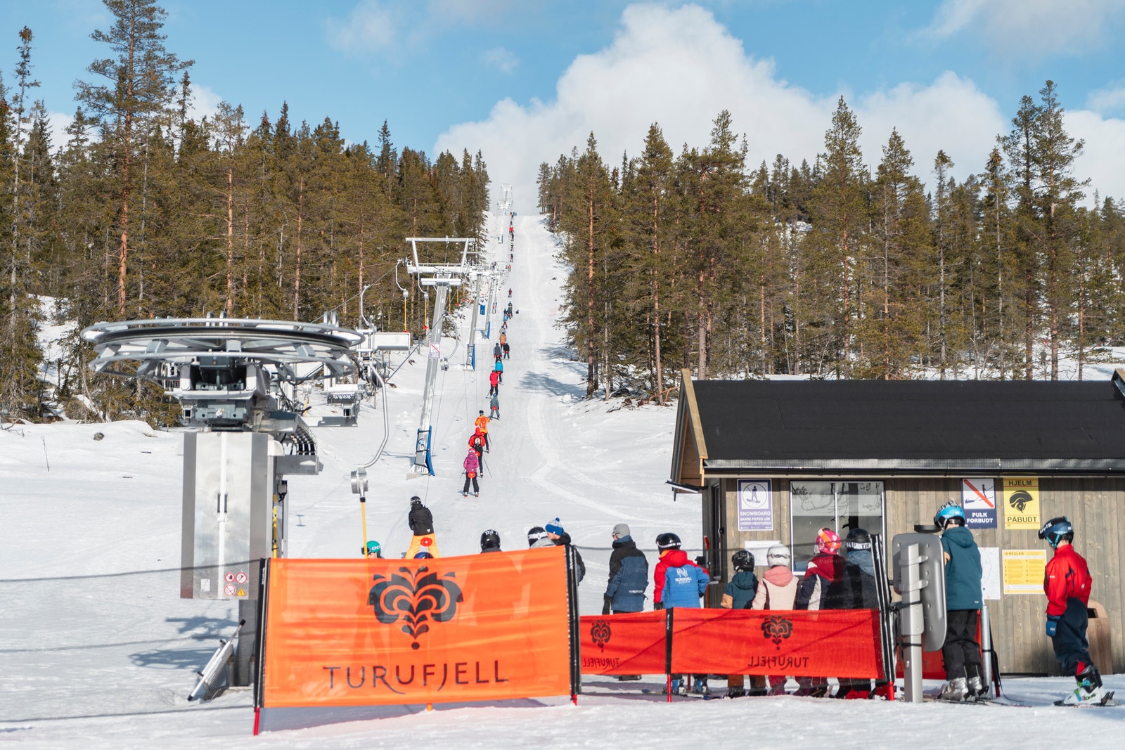 Alpinanlegget byr på 3 heiser og 8 nedfarter Galleribilde