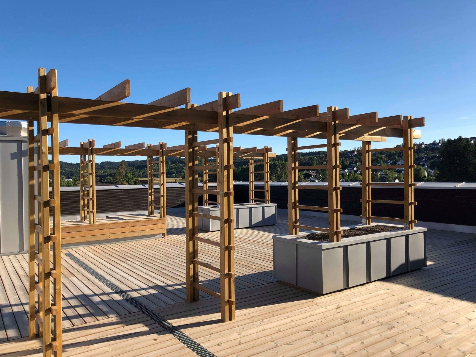 Felles takterrasse Galleribilde