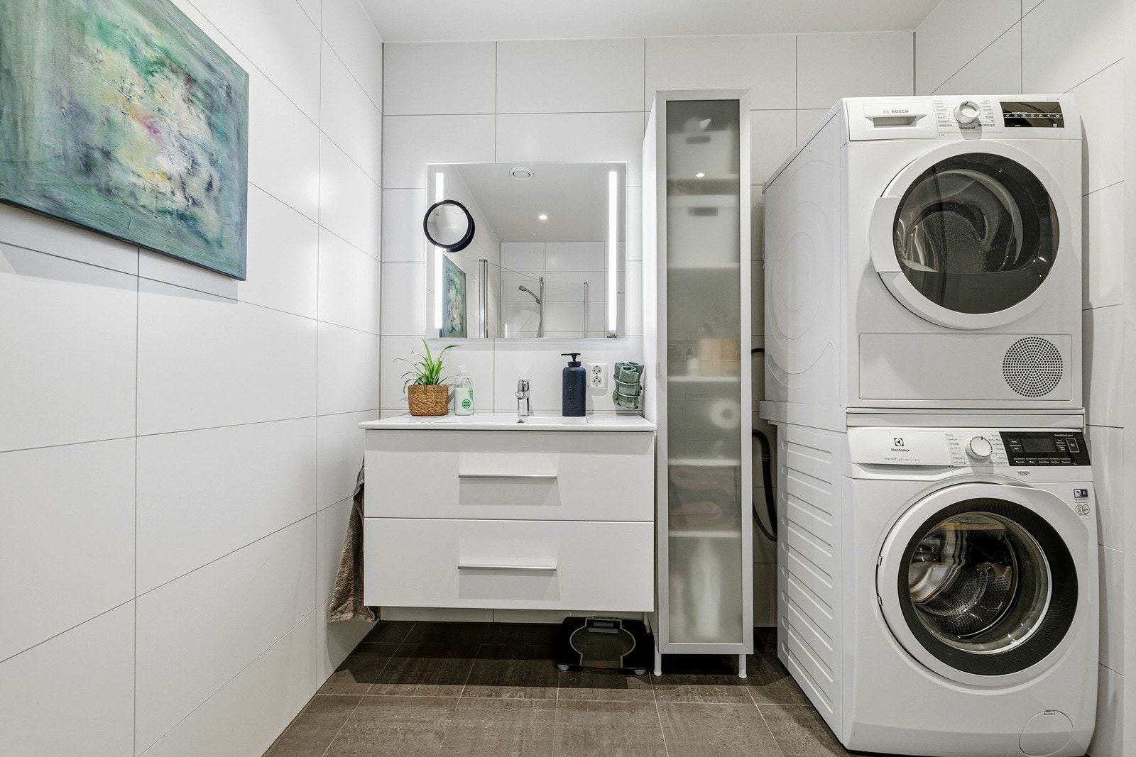 Badet/vaskerommet Galleribilde