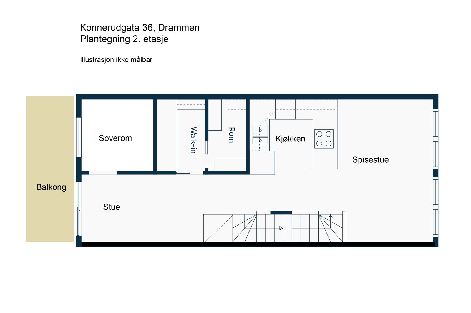 Plantegning2ok - 3. etasje Galleribilde