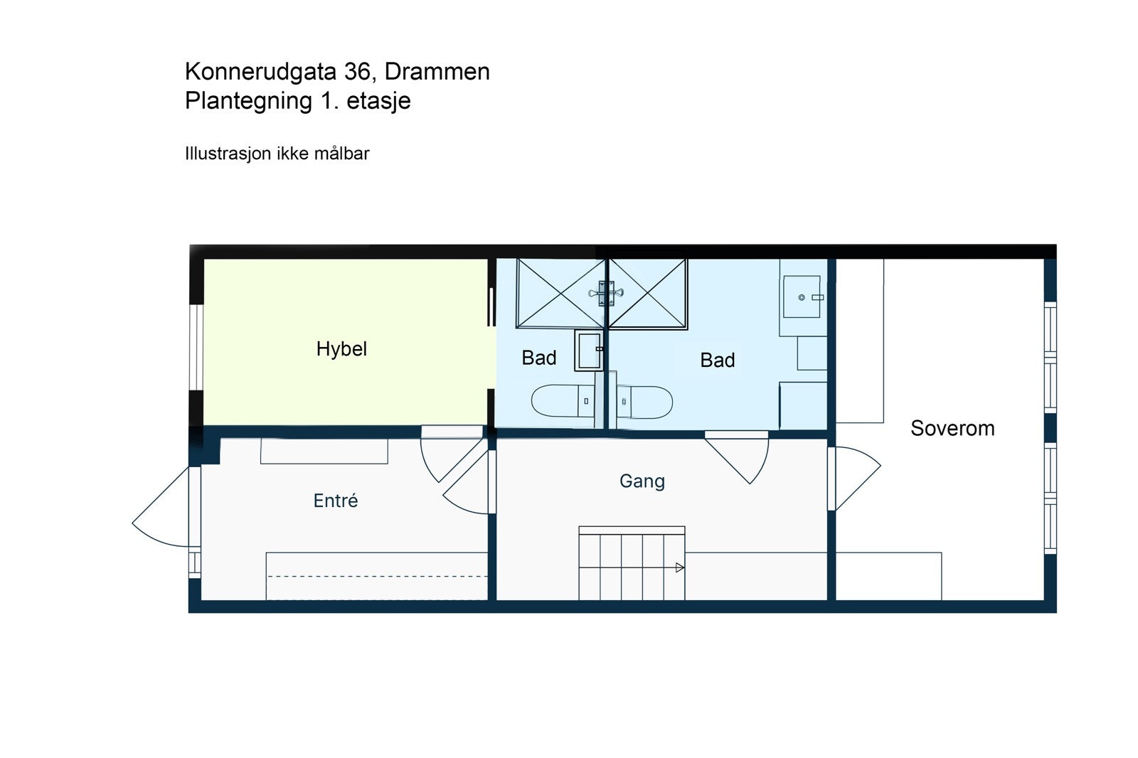 Plantegning1.ok 2. etasje Galleribilde