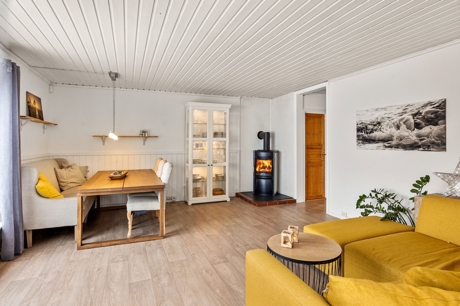 Rommet har en fleksibel planløsning som gir flere møbleringsmuligheter. Galleribilde