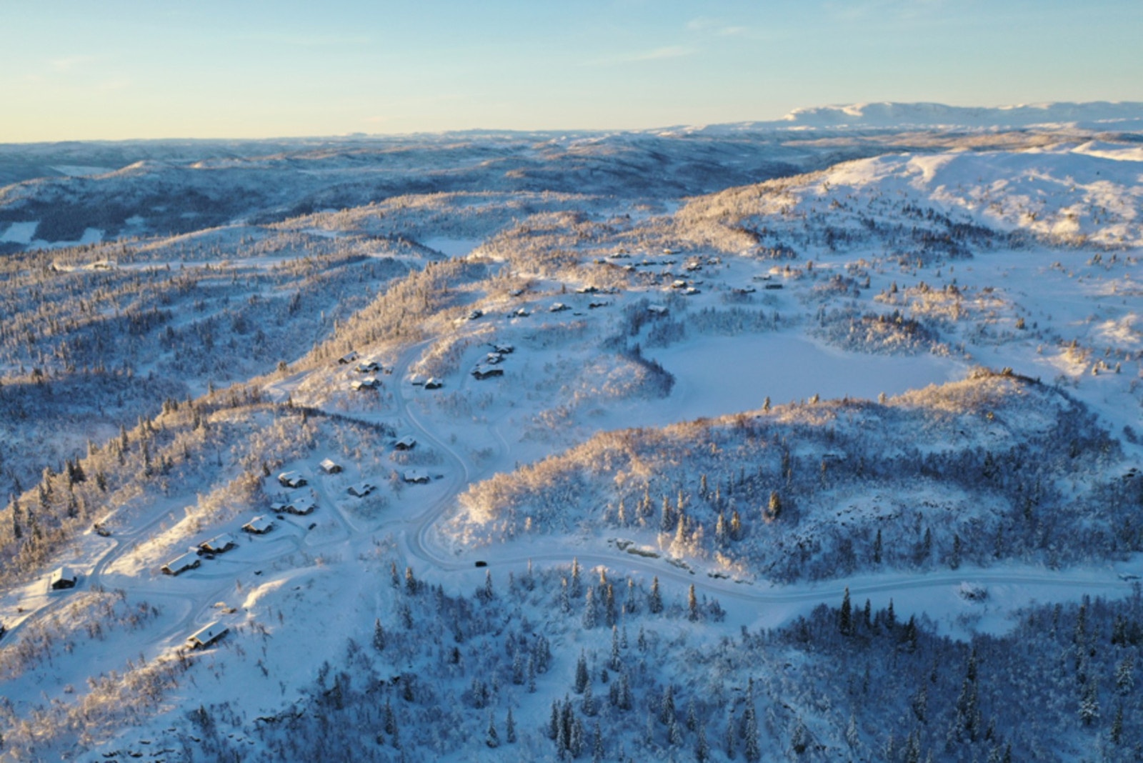 Her har man endeløse turmuligheter - rett utenfor døren Galleribilde