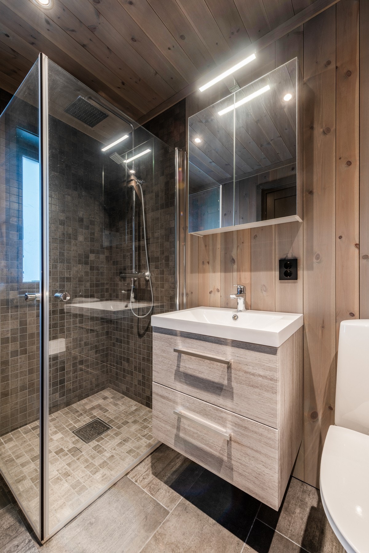 Hva er vel bedre enn en lang, varm dusj etter en dag i fjellet? Galleribilde