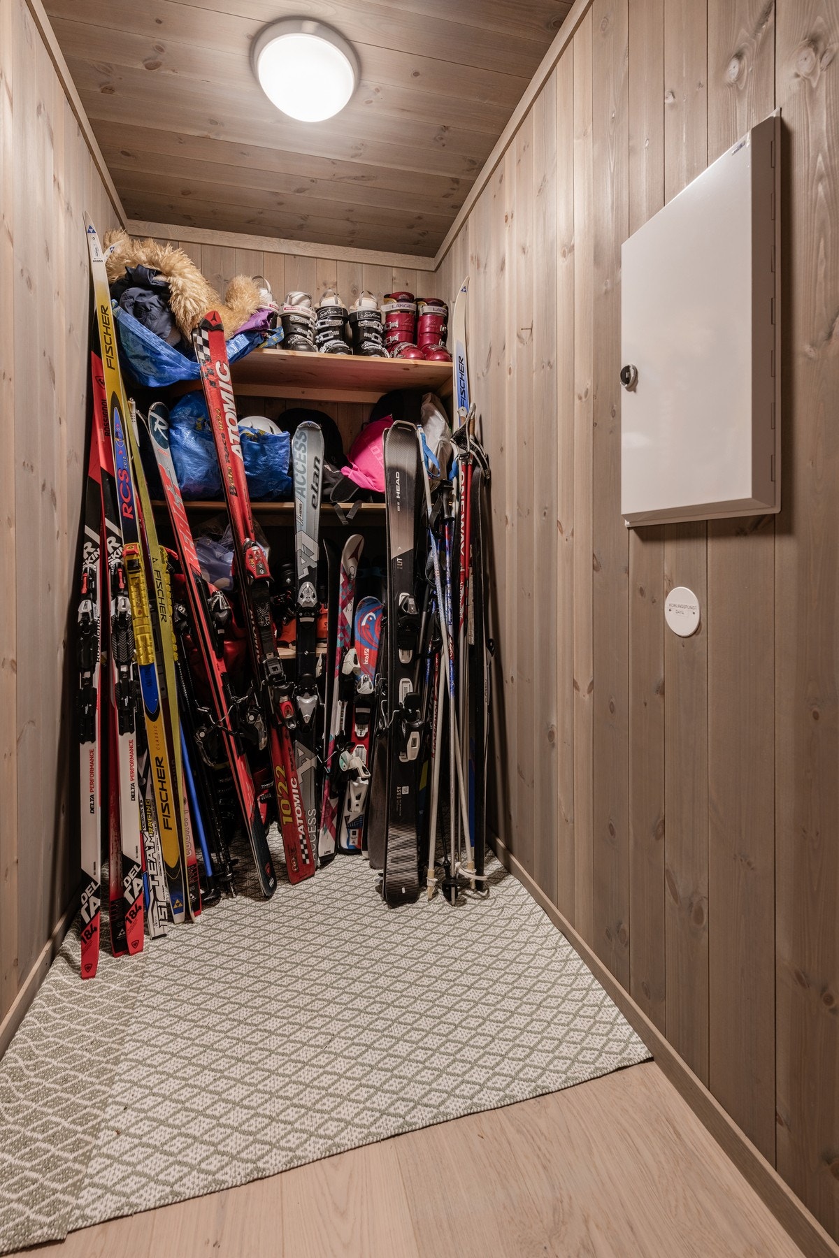 Bod med plass til det man trenger til fjells Galleribilde