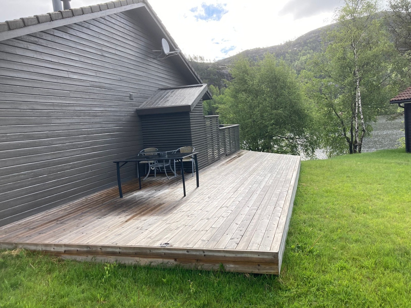 Terrassen for kveldssolen Galleribilde