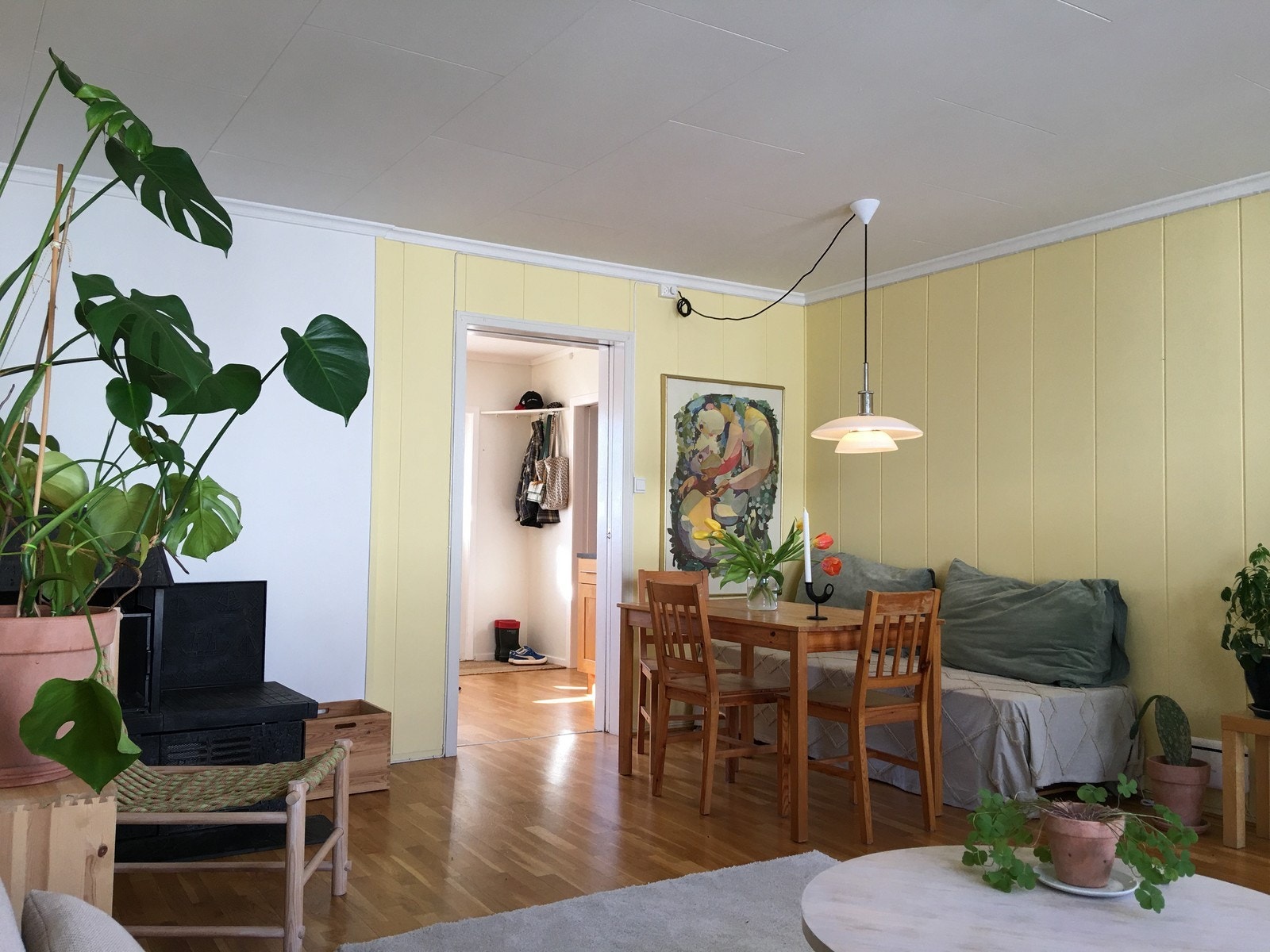 Hyggelig stue - Det er nå nymalte vegger med en annen farge i stue pr idag Galleribilde