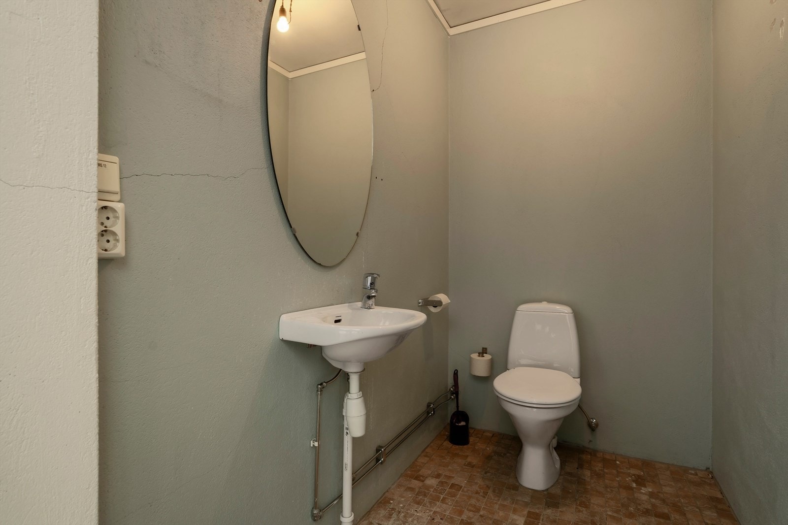 Toalettrom i tilknytning terrasse. Galleribilde