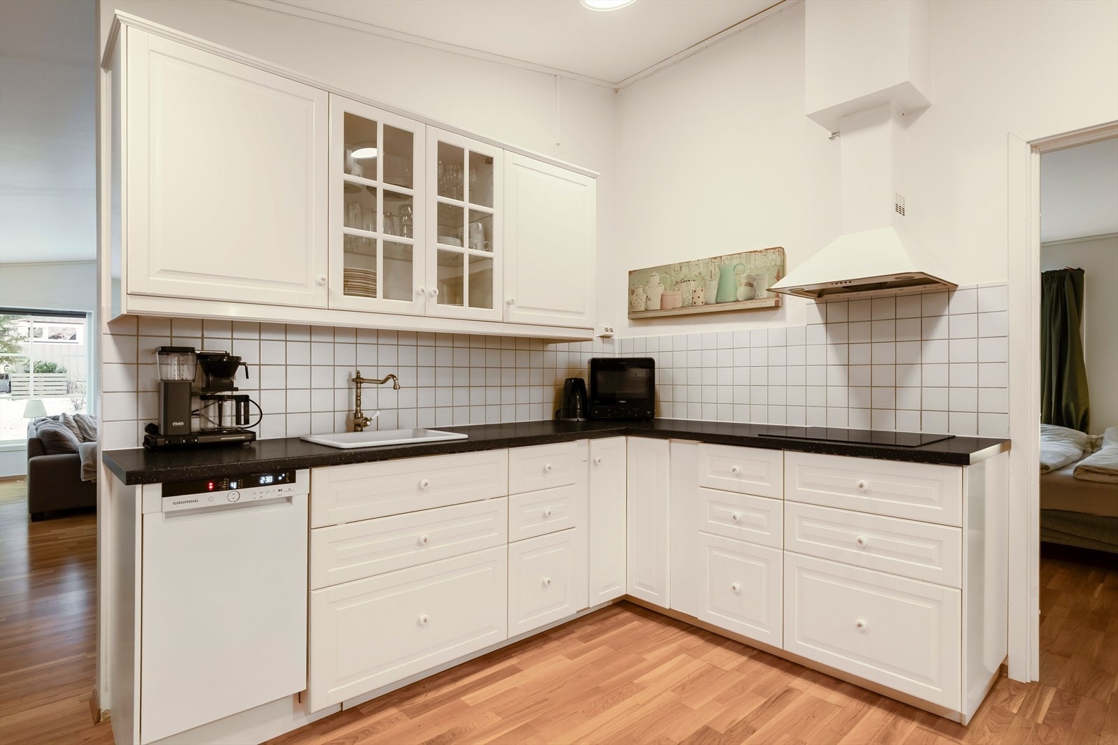 Det er etablert vannbåren gulvvarme i deler av boligen. Galleribilde