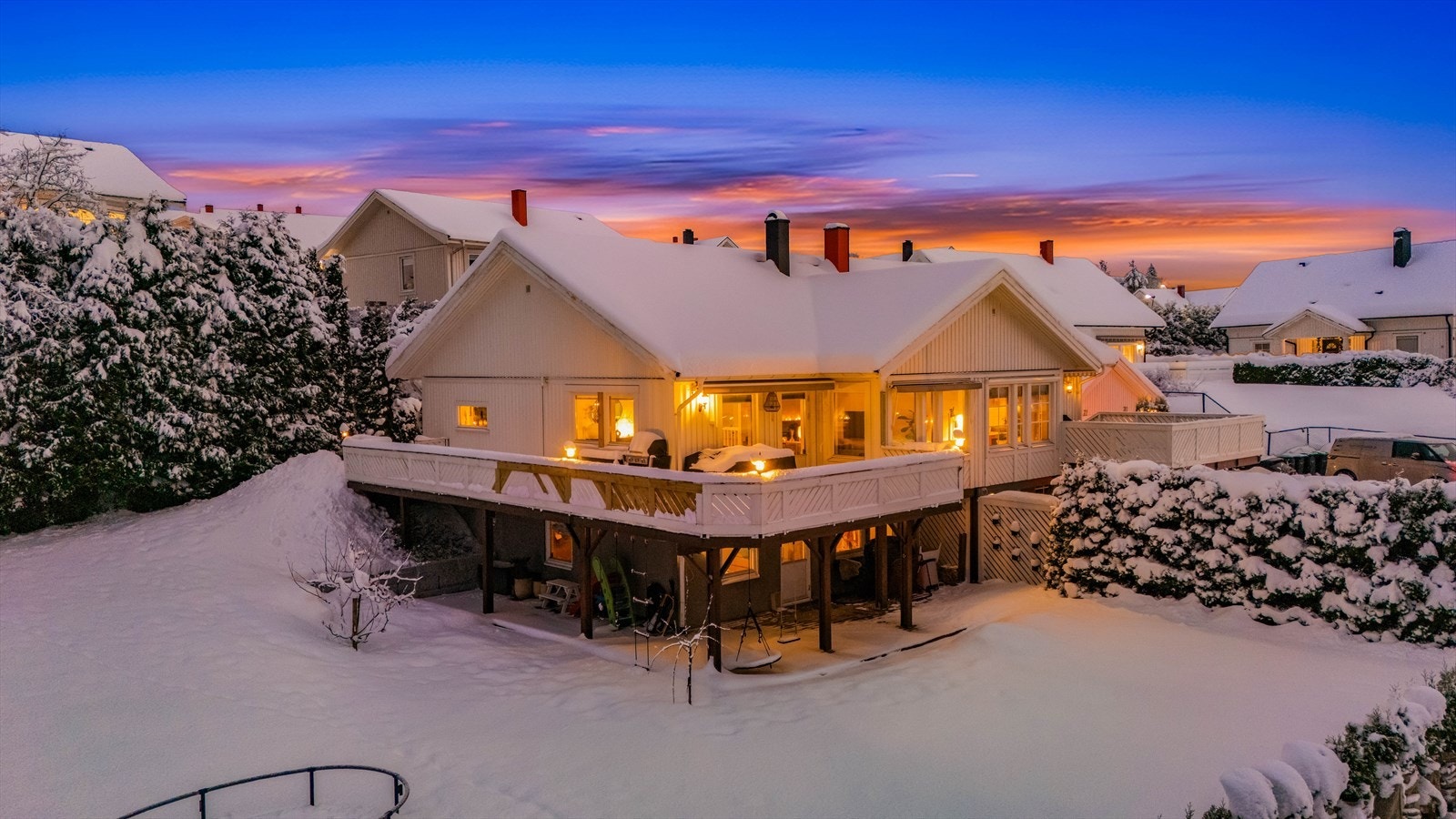 Flott beliggenhet i et etablert boligområde med kort vei til fasiliteter. Galleribilde