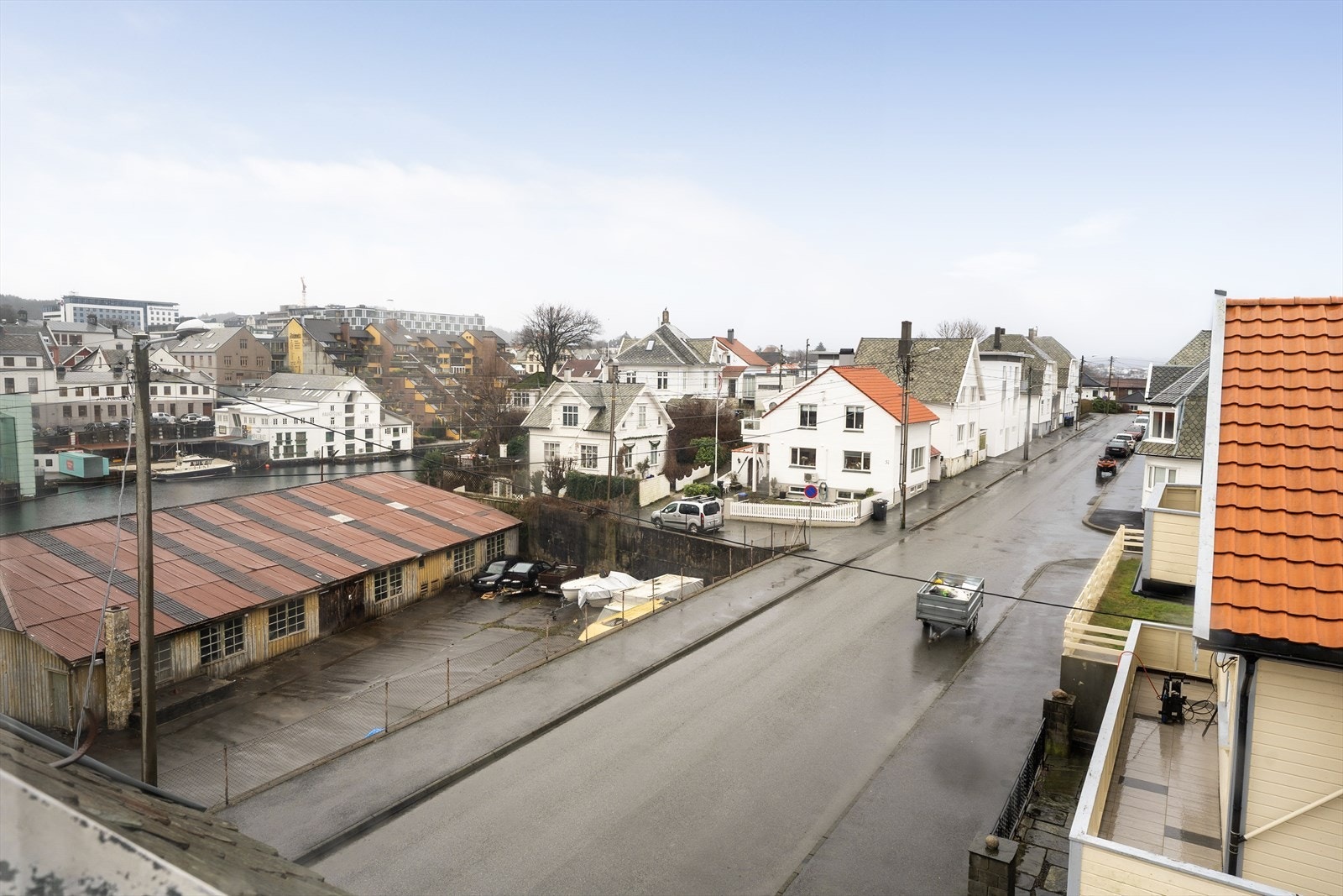 Fin utsikt mot nærområdet og Smedasundet! Galleribilde