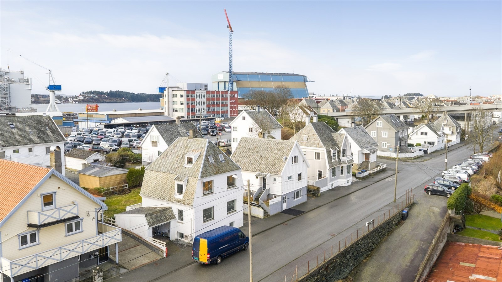 Kort gangavstand er det også til hjørnestensbedriften Aibel. Galleribilde